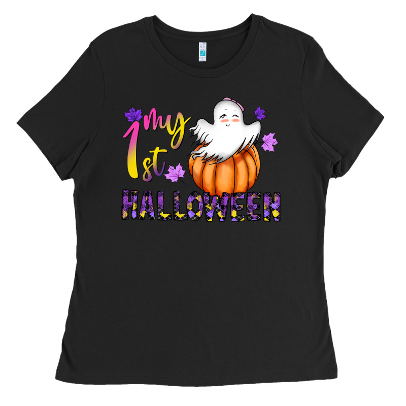 My 1st Halloween Ladies Tee by CowhideDigitalArt | Teevron