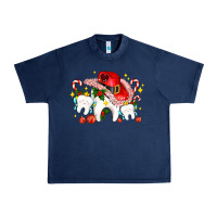 Navy dental Christmas teeth and candies Urban Heavy Tee - AdoDesignShop