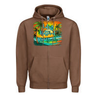 Chestnut life is better at the beach Zipper Hoodie - Jasminsmagicworld
