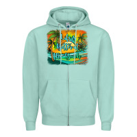Seafoam life is better at the beach Zipper Hoodie - Jasminsmagicworld