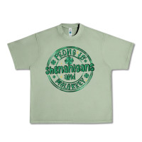 Oil Green prone to shenanigans and malarkey Urban Heavy Tee - MaliasSmallBusiness