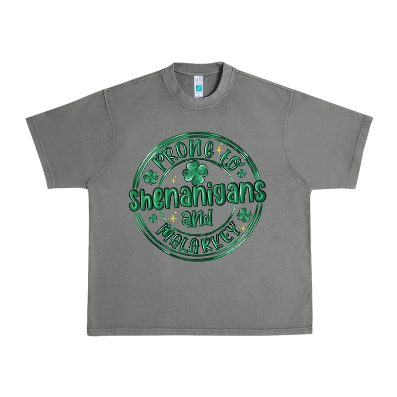 Prone To Shenanigans And Malarkey Urban Heavy Tee by MaliasSmallBusiness | Teevron