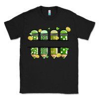 Black patricks day pencils Classic Tee - MaliasSmallBusiness
