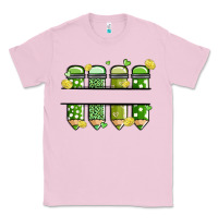 Bubblegum Pink patricks day pencils Classic Tee - MaliasSmallBusiness