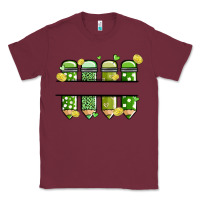 Burgundy patricks day pencils Classic Tee - MaliasSmallBusiness