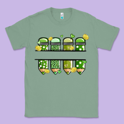 Patricks Day Pencils Classic Tee Designed By Maliassmallbusiness