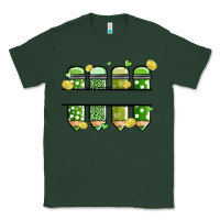 Sports Green patricks day pencils Classic Tee - MaliasSmallBusiness