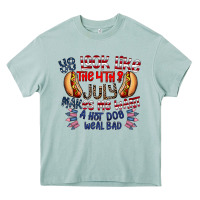 Arona you look like the 4th of july makes me want a hot dog weal bad Heavy Core Tee - CowhideDigitalArt