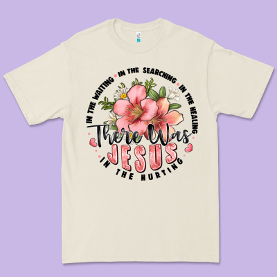 There Was Jesus Premium Tee Designed By Jahusdesignshop