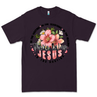Plum there was jesus Premium Tee - JahusDesignShop