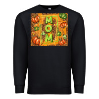 Black fall mom mother's day Premium Sweatshirt - TumblerDesignByShophia