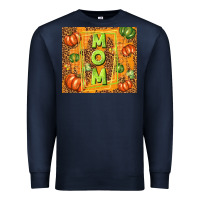 Navy fall mom mother's day Premium Sweatshirt - TumblerDesignByShophia