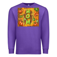 Purple fall mom mother's day Premium Sweatshirt - TumblerDesignByShophia