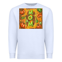 White fall mom mother's day Premium Sweatshirt - TumblerDesignByShophia