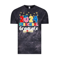 Cloud Black 2024 preschool graduate Vintage Tee - JahusDesignShop