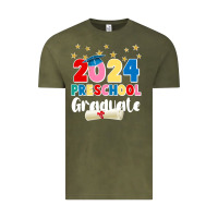 Vintage Olive 2024 preschool graduate Vintage Tee - JahusDesignShop