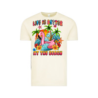 Vintage Arctic life is better at the beach Vintage Tee - MaliasSmallBusiness