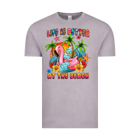 Vintage Zinc life is better at the beach Vintage Tee - MaliasSmallBusiness