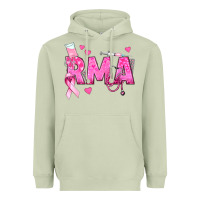Matcha breast cancer rma registered medical assistant Heavyweight Hoodie - texasbilliewilder