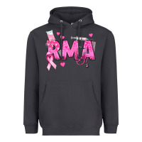 Breast Cancer Rma Registered Medical Assistant Heavyweight Hoodie | Teevron