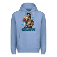 Colony Blue Little Cowboy Midilli Horse kid boy Premium Hoodie - HowdyJamesFarm