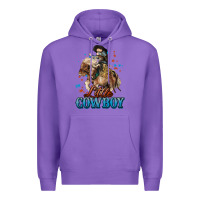 Purple Little Cowboy Midilli Horse kid boy Premium Hoodie - HowdyJamesFarm