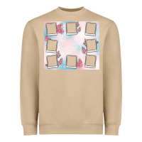 Mushroom add your text photo collage life Heavyweight Sweatshirt - MaliasSmallBusiness