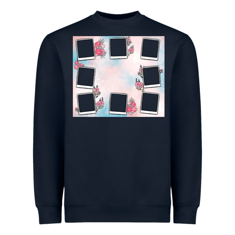 Add Your Text Photo Collage Life Heavyweight Sweatshirt by MaliasSmallBusiness | Teevron