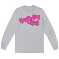 Moon Dust birthday girl Long Sleeve Tee - MaliasSmallBusiness