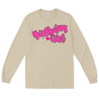 Mushroom birthday girl Long Sleeve Tee - MaliasSmallBusiness