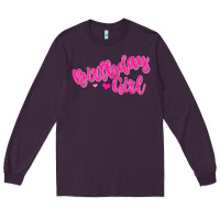 Plum birthday girl Long Sleeve Tee - MaliasSmallBusiness