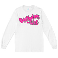 White birthday girl Long Sleeve Tee - MaliasSmallBusiness