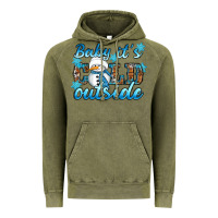 Vintage Olive Baby it's cold outside Vintage Hoodie - RanaPortraitStore