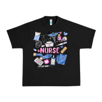 Black can't talk right now doing nurse stuff Urban Heavy Tee - MaliasSmallBusiness