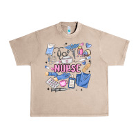 French Oak can't talk right now doing nurse stuff Urban Heavy Tee - MaliasSmallBusiness