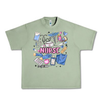 Oil Green can't talk right now doing nurse stuff Urban Heavy Tee - MaliasSmallBusiness