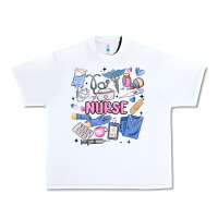 White can't talk right now doing nurse stuff Urban Heavy Tee - MaliasSmallBusiness