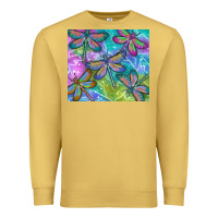 Antique Gold dragonflies Premium Sweatshirt - TumblerDesignByShophia