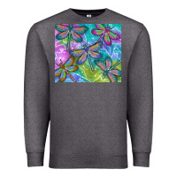 Charcoal Heather dragonflies Premium Sweatshirt - TumblerDesignByShophia