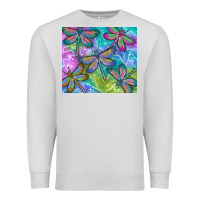 Dove Grey dragonflies Premium Sweatshirt - TumblerDesignByShophia