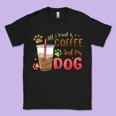 All I Need Is Coffee And My Dog Classic Tee Designed By Maliassmallbusiness