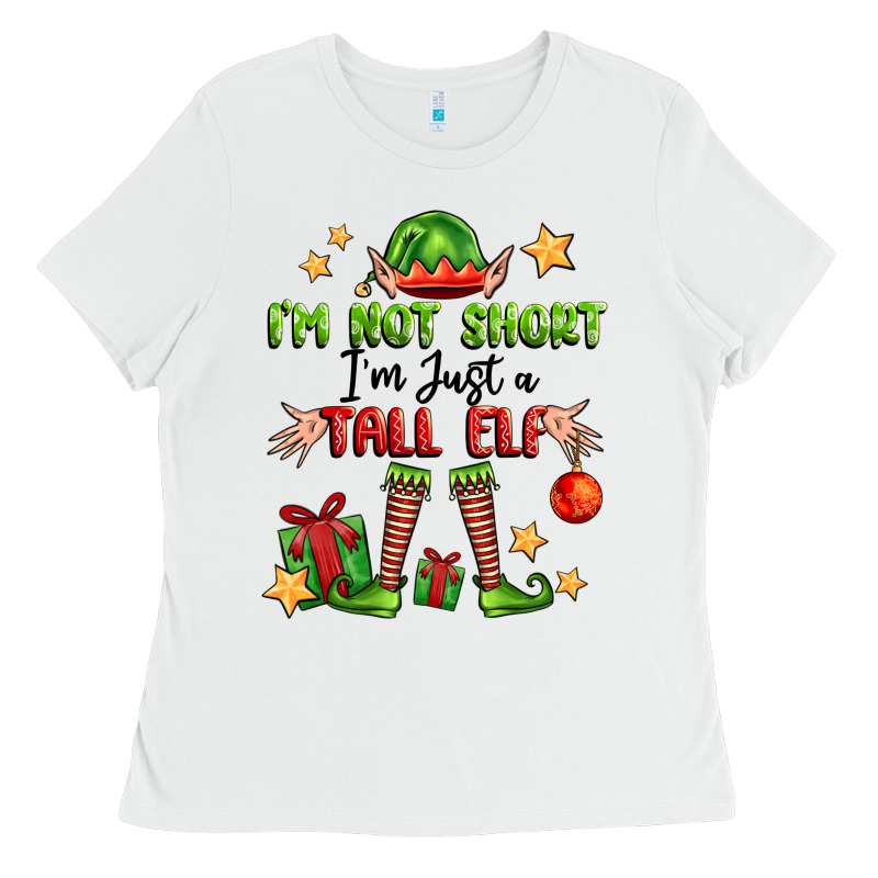 Im Not  Im Just A Tall Elf Ladies Tee by FaDigitalArtStudio | Teevron