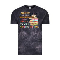 Cloud Black money can't buy happiness but it can buy books Vintage Tee - MaliasSmallBusiness