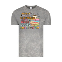 Cloud Rock money can't buy happiness but it can buy books Vintage Tee - MaliasSmallBusiness