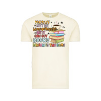 Vintage Arctic money can't buy happiness but it can buy books Vintage Tee - MaliasSmallBusiness