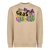 Mushroom mardi gras queen Heavyweight Sweatshirt - MaliasSmallBusiness