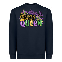 Navy mardi gras queen Heavyweight Sweatshirt - MaliasSmallBusiness