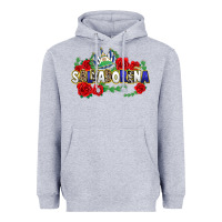 Heather Grey salvadorena Heavyweight Hoodie - texasbilliewilder