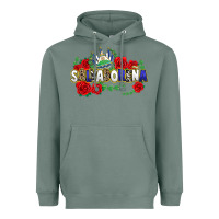 Sage salvadorena Heavyweight Hoodie - texasbilliewilder