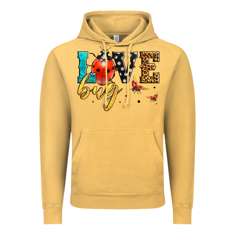 Love Bug Lady Bug Vintage Hoodie by LillyAllenDesigns | Teevron